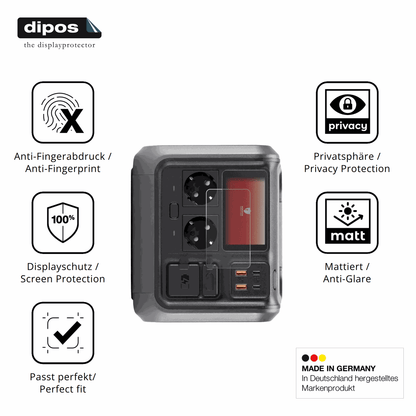 Privatsphäre-Schutz durch Sichtschutz-Folie passend zugeschnitten für DJI Power 500