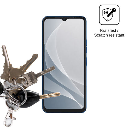2x 9H Schutzfolie matt für Doogee Note 57 Pro Panzerfolie