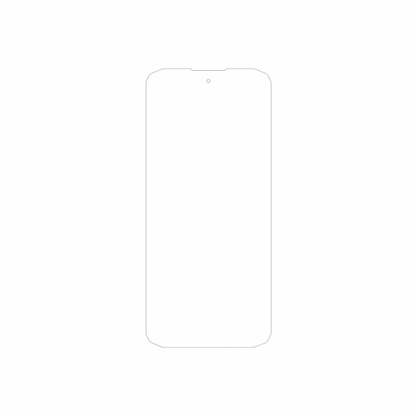 dipos Displayschutz für DOOGEE Fire 6, mattierte Oberfläche, geringe Dicke und perfekte Passform