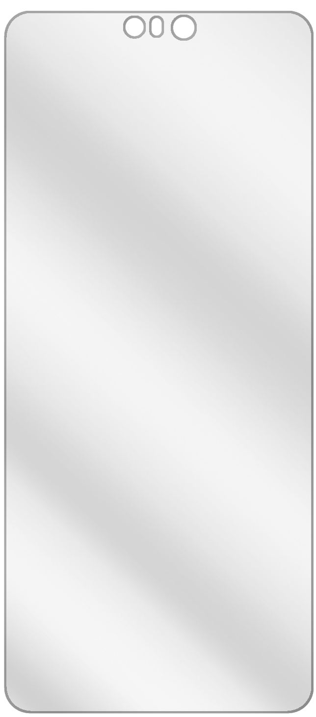 dipos Displayschutz für Doogee N10, transparente Oberfläche, geringe Dicke und perfekte Passform