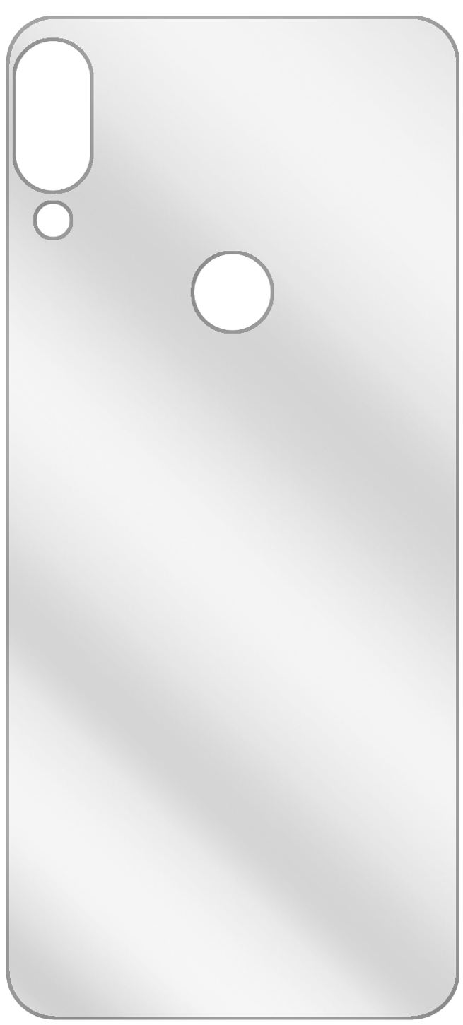dipos Displayschutz für Doogee N10 Rückseite, transparente Oberfläche, geringe Dicke und perfekte Passform
