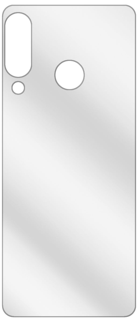 dipos Displayschutz für Doogee N20 Rückseite, transparente Oberfläche, geringe Dicke und perfekte Passform