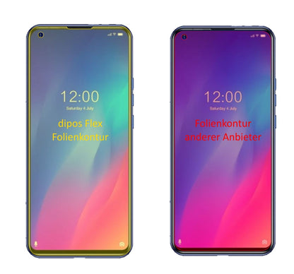 3x 3D Full Cover Schutzfolie für Doogee N30