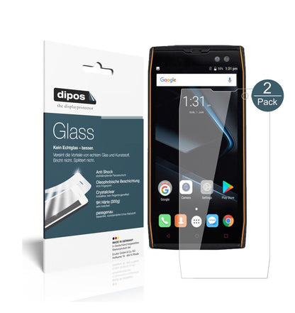 Perfekte Passform und ultimative Qualität: Unser 9H Panzerglas bietet Schutz für Doogee-S50