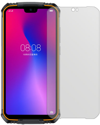 DoogeeS68 Pro mit aufgebrachter dipos Displayschutzfolie, die lästige Fingerabdrücke minimiert