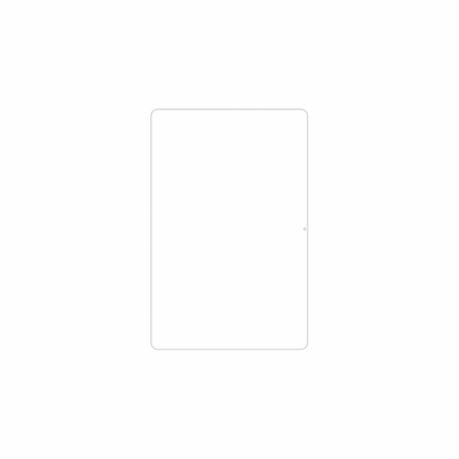 dipos Displayschutz für DOOGEE Tab A9 Pro, mattierte Oberfläche, geringe Dicke und perfekte Passform