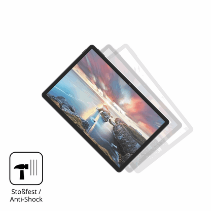 Schutz gegen Kratzer auf dem DOOGEE Tab A9 Pro Glas durch Schlüssel, Stöße gegen die Tischkante oder Stürze