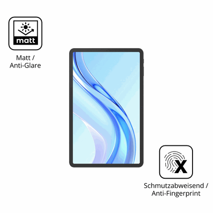 Dünne und entspiegelnde Folie passend zugeschnitten für Doogee Tab E3 Plus