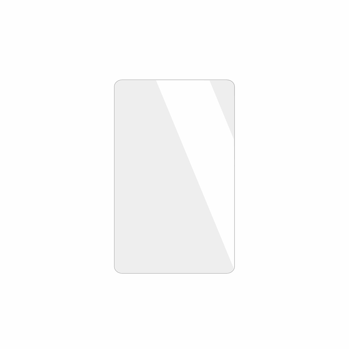 dipos Displayschutz für Doogee Tab E3 Plus, transparente Oberfläche, geringe Dicke und perfekte Passform