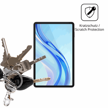 Schutz gegen Kratzer auf dem Doogee Tab E3 Plus Glas durch Schlüssel oder Ähnliches