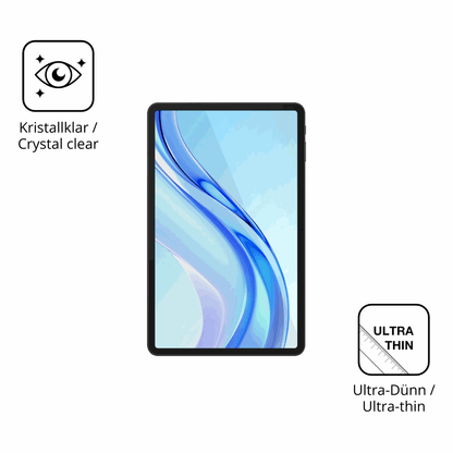 Dünne und klare Folie passend zugeschnitten für Doogee Tab E3 Plus