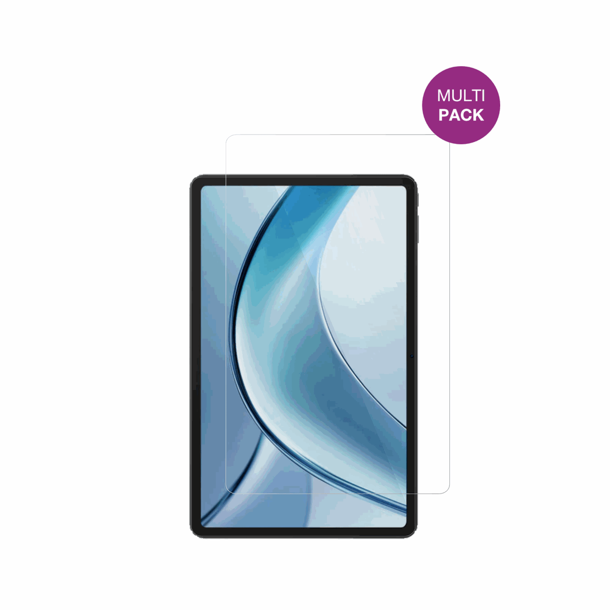 DoogeeTab G5 mit aufgebrachter dipos Displayschutzfolie, glasklare Darstellung ohne Einschränkungen