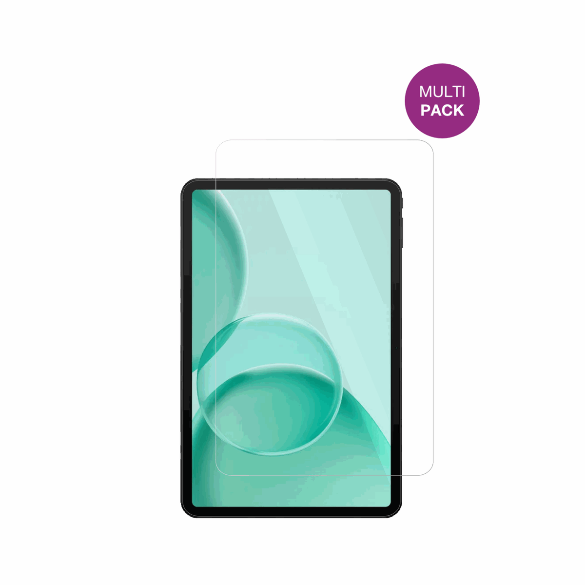 doogeetab g6 max mit aufgebrachter dipos Displayschutzfolie, glasklare Darstellung ohne Einschränkungen