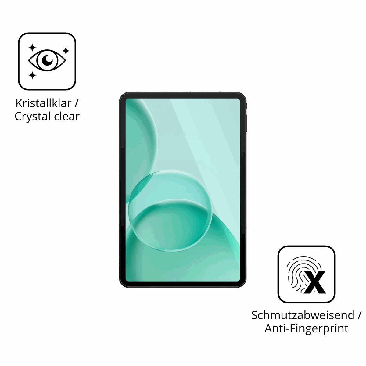 Flexible TPU-Folie passend zugeschnitten für doogeetab g6 max, vollständige Abdeckung