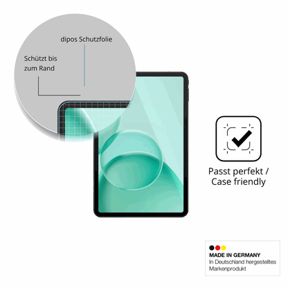 Besonders flexibler Displayschutz mit Anti-Shock-Schicht im Materialmix