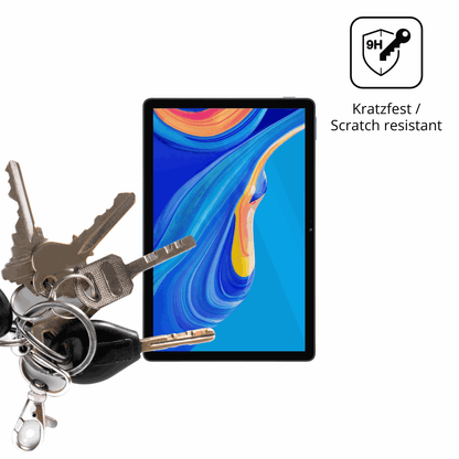dipos Displayschutz für DOOGEE U12, transparente Oberfläche, perfekte Passform auch für die Rundungen