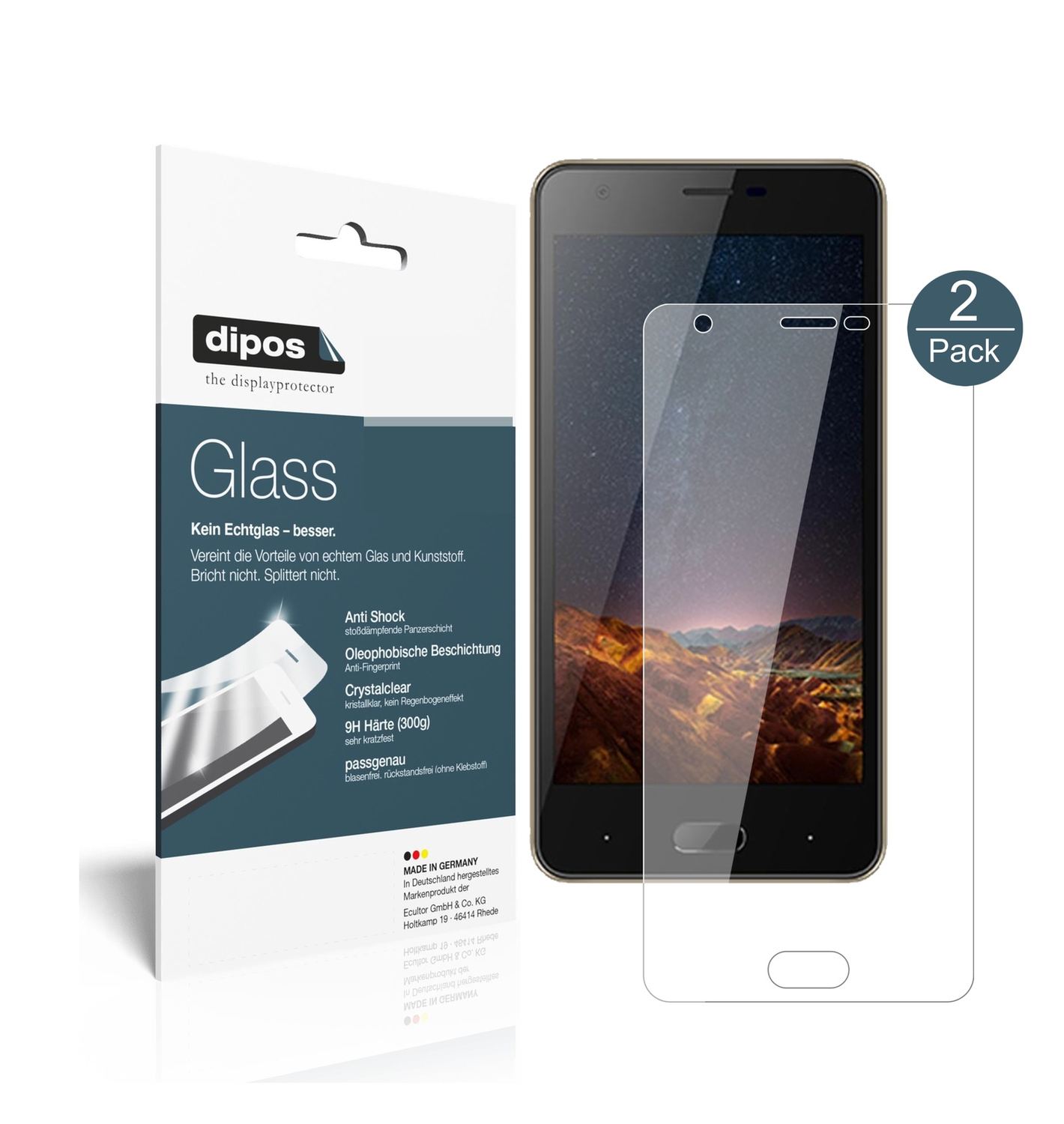 Perfekte Passform und ultimative Qualität: Unser 9H Panzerglas bietet Schutz für Doogee-X20L