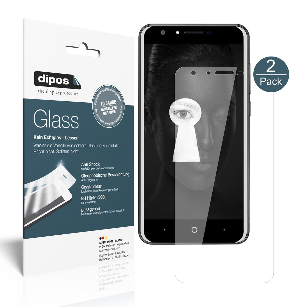 Perfekte Passform und ultimative Qualität: Unser 9H Panzerglas bietet Schutz für Doogee-Y6