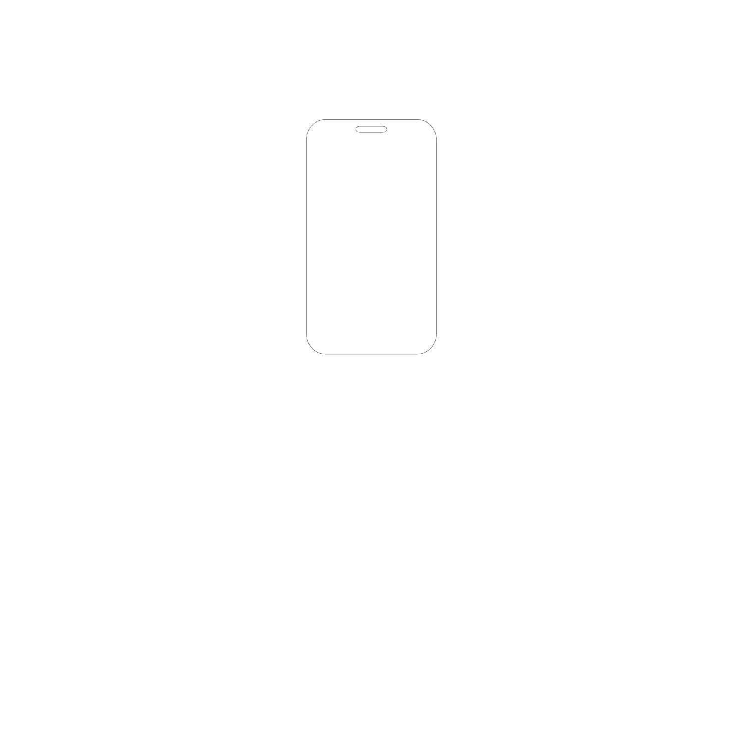 dipos Displayschutz für Doro Leva E20, mattierte Oberfläche, geringe Dicke und perfekte Passform