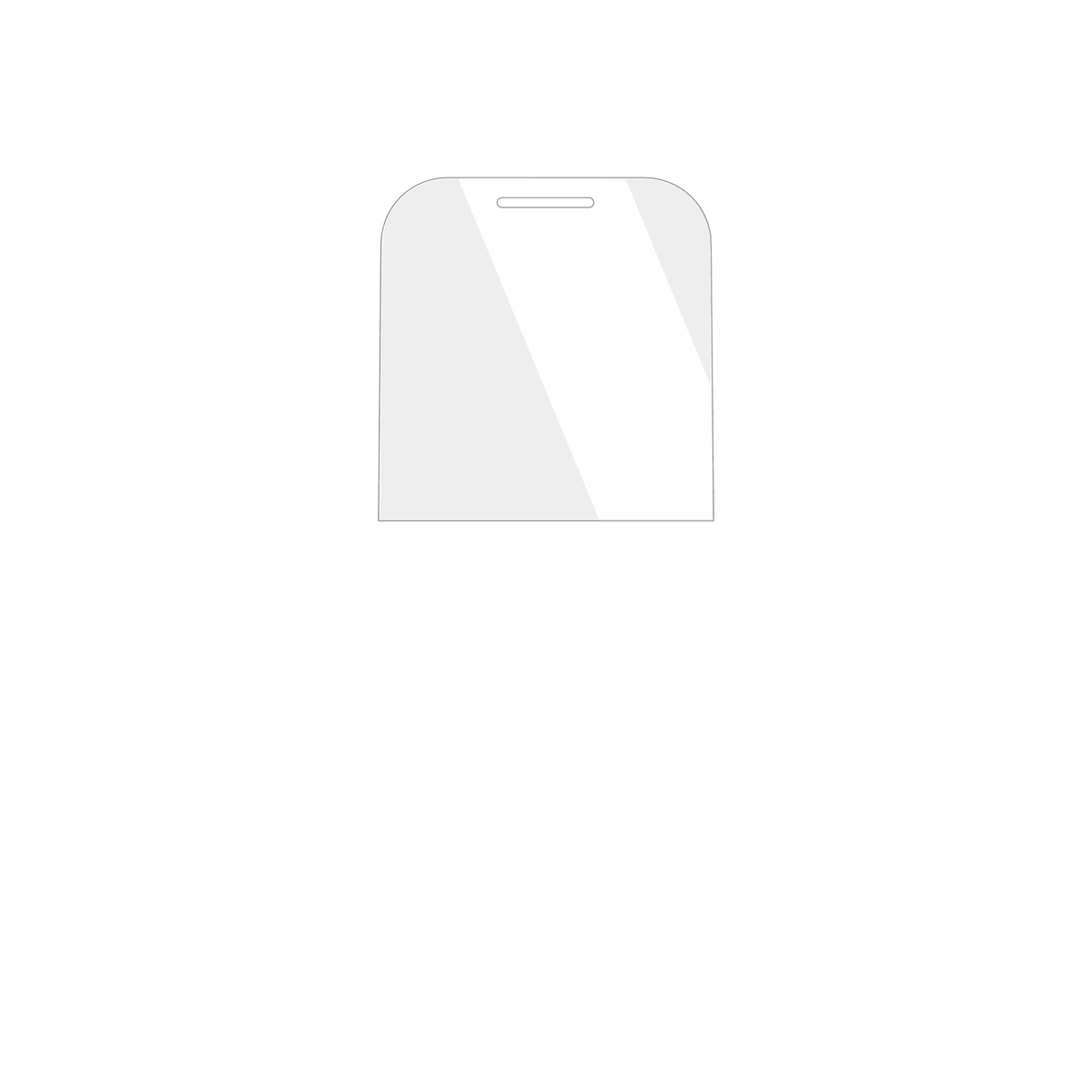 dipos Displayschutz für Doro Primo 366, transparente Oberfläche, geringe Dicke und perfekte Passform