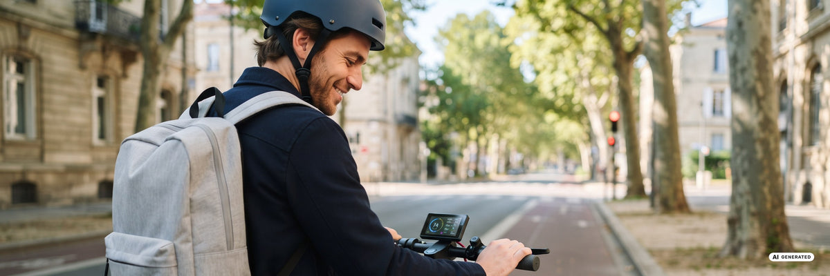 E-Scooter-Schutzfolien – KI-generiertes Symbolbild