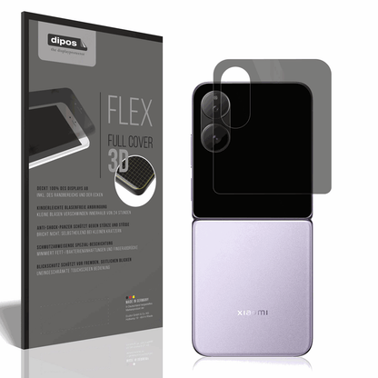 Full Cover Privacy Blickschutzfolie für Xiaomi Mix Flip 2 Außenseite
