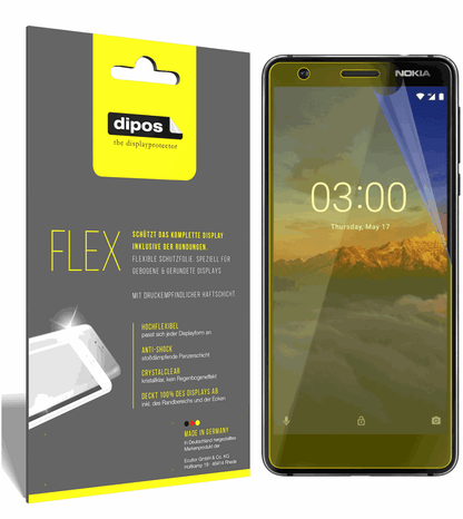 3x 3D Full Cover Schutzfolie für Nokia 46025