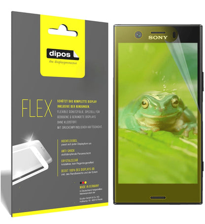 3x 3D Full Cover Schutzfolie für Sony Xperia XZ1 Compact