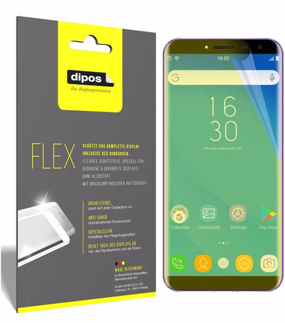 2x 3D Full Cover Schutzfolie für Oukitel C8