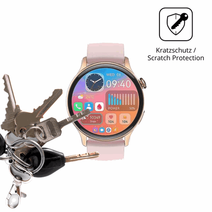 Schutz gegen Kratzer auf dem EKO Connected Watch 5.2 Glas durch Schlüssel oder Ähnliches