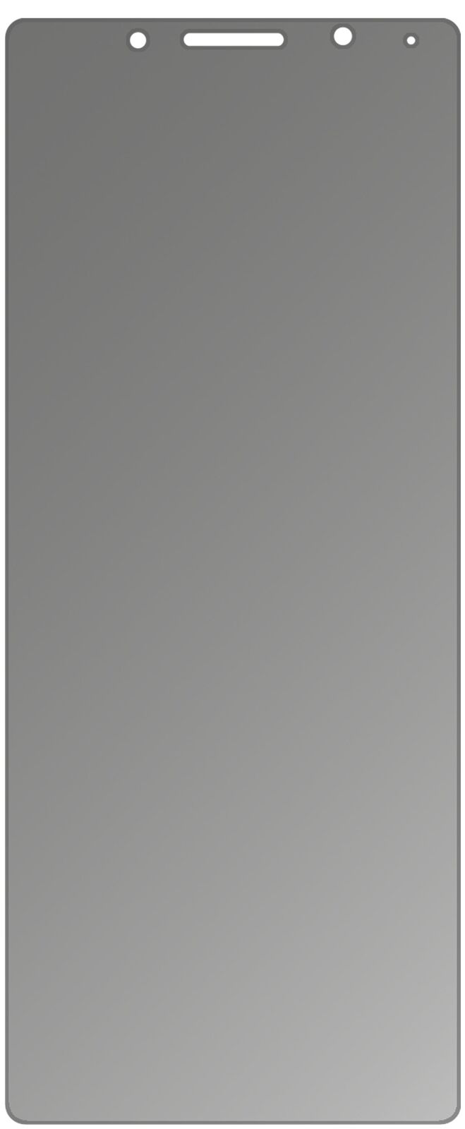 dipos Displayschutz für Elephone U, mattierte Oberfläche, Blickschutzfilter und perfekter Passform