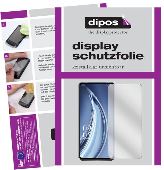Klare Displayschutzfolie von dipos passend für Elephone PX Pro, präziser Zuschnitt und blasenfrei montiert