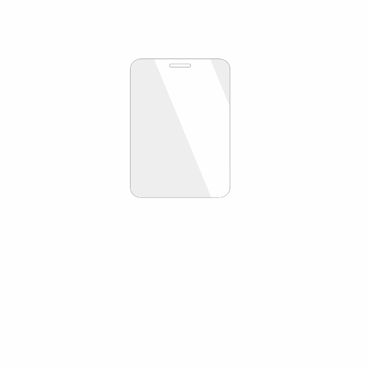 dipos Displayschutz für Energize E288S, transparente Oberfläche, geringe Dicke und perfekte Passform