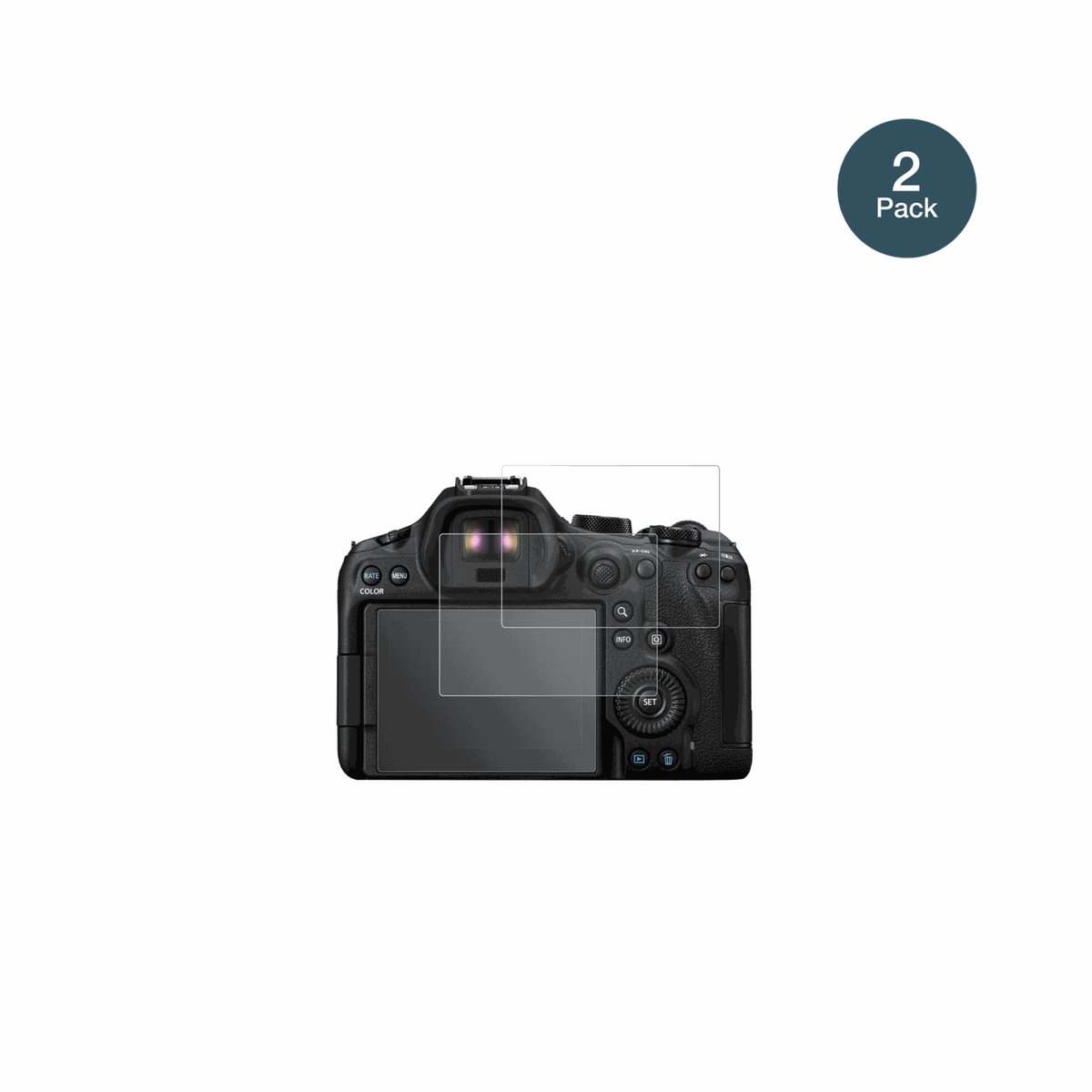 EOSR6 Mark III mit aufgebrachter dipos Panzerfolie, die lästige Fingerabdrücke minimiert