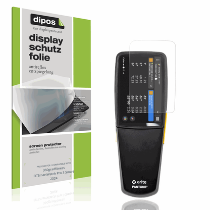 Matte Displayschutzfolie von dipos passend für exact 2, präziser Zuschnitt und blasenfrei montiert
