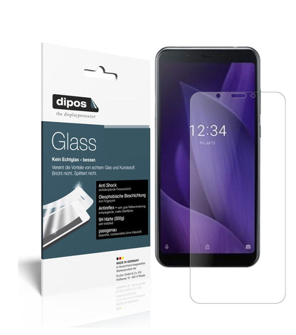 1x 9H Schutzfolie matt für Sharp Aquos V Panzerfolie