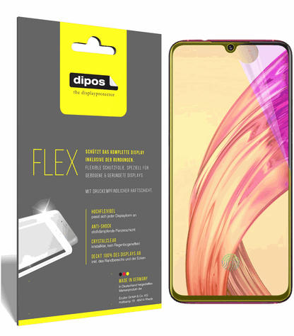 3x 3D Full Cover Schutzfolie für Vivo X23