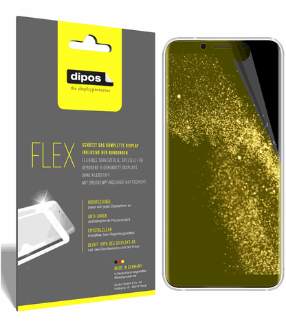 3x 3D Full Cover Schutzfolie für HOMTOM S8