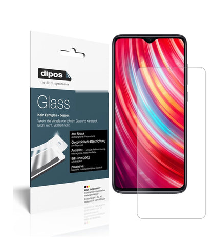 1x 9H Schutzfolie matt für Xiaomi Redmi Note 8 Pro Panzerfolie