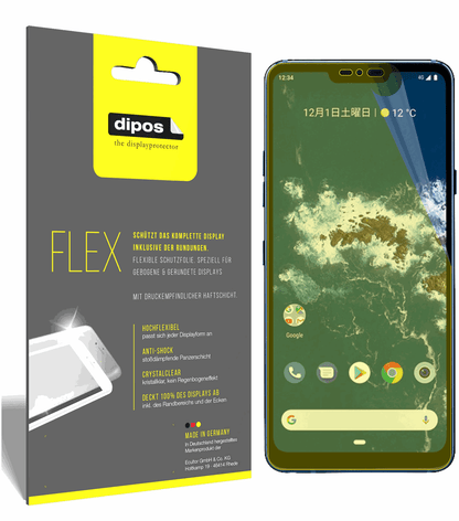 3x 3D Full Cover Schutzfolie für LG X5 Android One