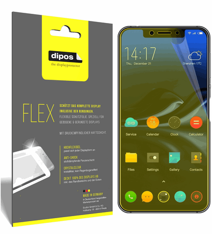 3x 3D Full Cover Schutzfolie für Elephone A4