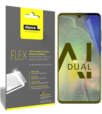 2x 3D Full Cover Schutzfolie für Huawei Mate 20