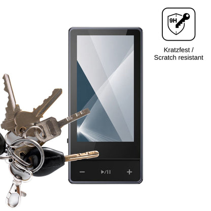 2x 9H Schutzfolie für FiiO QX13 Panzerfolie