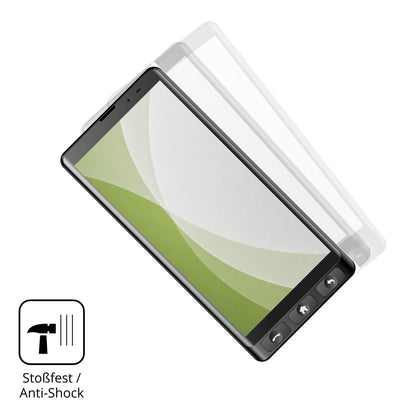 Schutz gegen Kratzer auf dem Maxcom MS601 Glas durch Schlüssel, Stöße gegen die Tischkante oder Stürze