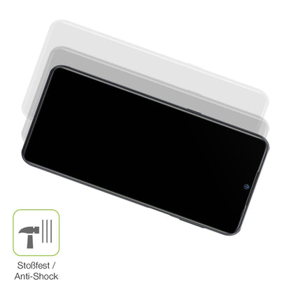 Schutz gegen Kratzer auf dem Ulefone Note13 P Glas durch Schlüssel, Stöße gegen die Tischkante oder Stürze