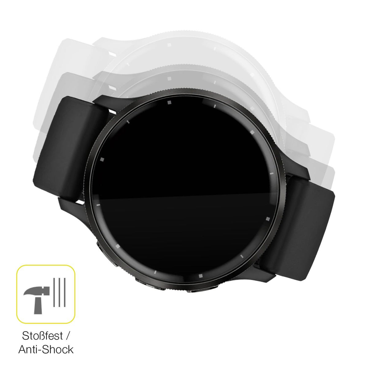 Schutz gegen Kratzer auf dem Garmin Venu 3 Glas durch Schlüssel oder Ähnliches