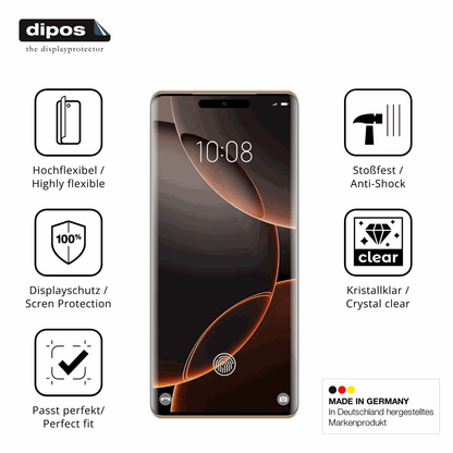 Displayschutz hergestellt in Deutschland, höchste Qualität made in Germany