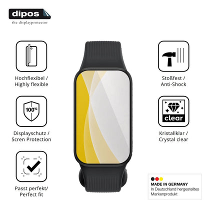 2x 3D Full Cover Schutzfolie für Xiaomi Smart Band 11 Active