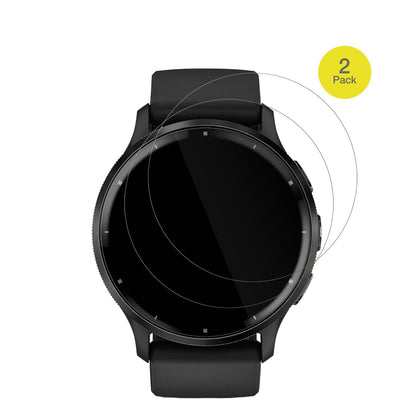 GarminVenu 3 mit aufgebrachter dipos Displayschutzfolie, glasklare Darstellung ohne Einschränkungen