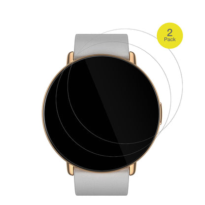 ZeppE Smartwatch mit aufgebrachter dipos Displayschutzfolie, glasklare Darstellung ohne Einschränkungen